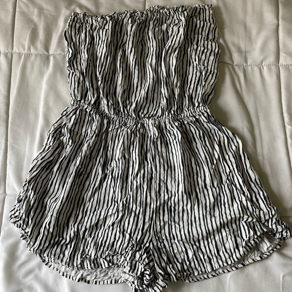 H&M Striped Romper